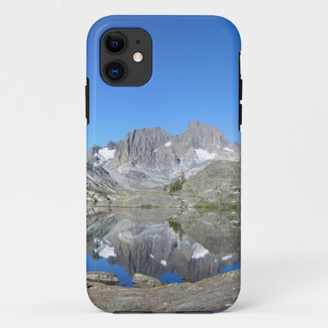 Capa Para iPhone 11 Hiker por Garnet Lake Banner Peak - Trilha John Mu (Verso)