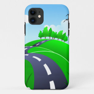 Capa Para iPhone 11 Hilly Road, iPhone 5 case