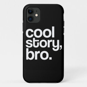 Capa Para iPhone 11 História legal, Bro.