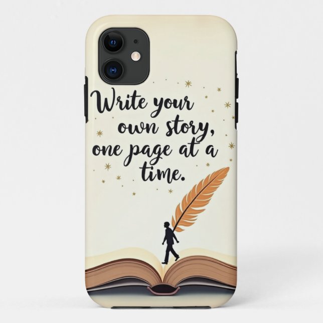 Capa Para iPhone 11 História nas suas mãos (Verso)