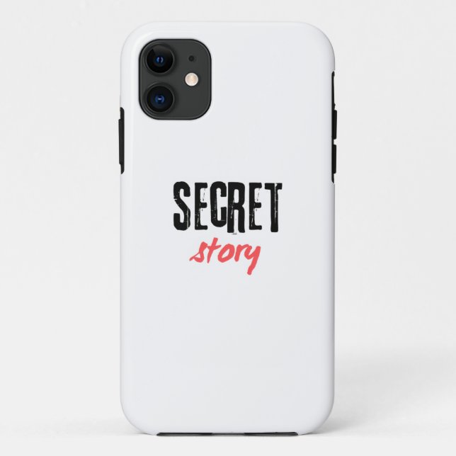 Capa Para iPhone 11 história secreta (Verso)