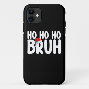 Capa Para iPhone 11 Ho Ho Irmão Natal Divertido Festa de Natal Papai N