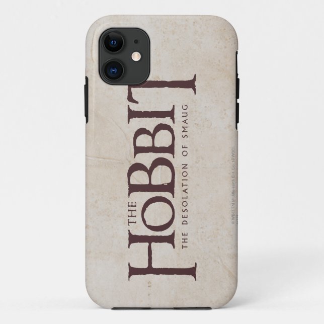 Capa Para iPhone 11 Hobbit Logo - Dark (Verso)