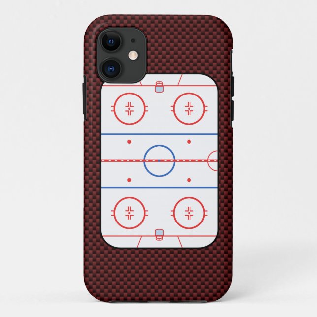 Capa Para iPhone 11 Hockey Game Companion Autograph Ready (Verso)