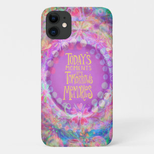 Capa Para iPhone 11 Hoje em dia, a cor-de-rosa e a inspirividade das r