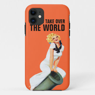 Capa Para iPhone 11 Hoje eu tomo sobre o mundo