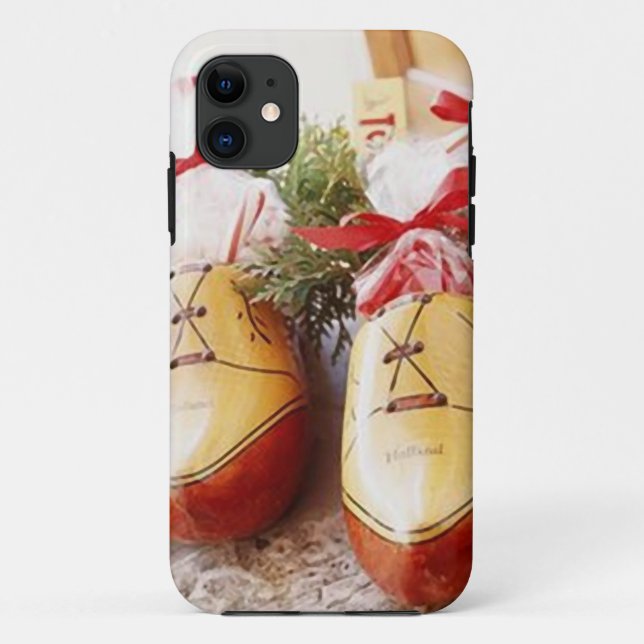 Capa Para iPhone 11 Holland shoes_merry christmas_iphone (Verso)