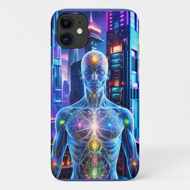 Capa Para iPhone 11 Homem Futuro (Verso)