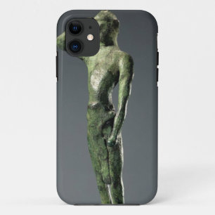 Capa Para iPhone 11 Homem na oração, escultura de bronze grega arcai