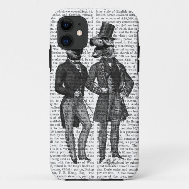 Capa Para iPhone 11 Homens Dinossauros Saem Noite (Verso)