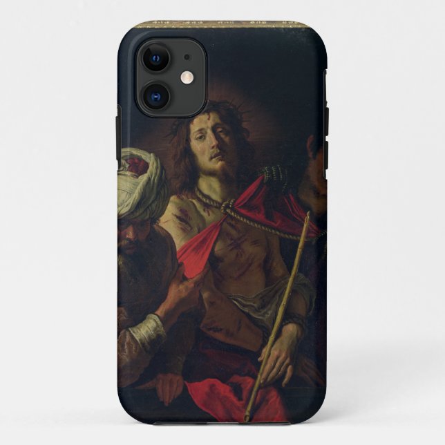 Capa Para iPhone 11 Homo de Ecce (óleo em canvas) (Verso)