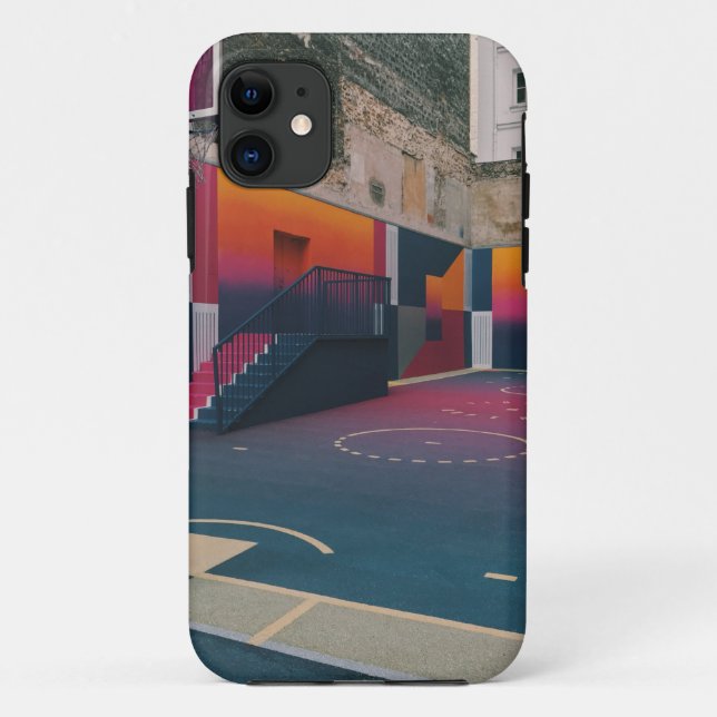 Capa Para iPhone 11 Hoop de basquetebol (Verso)