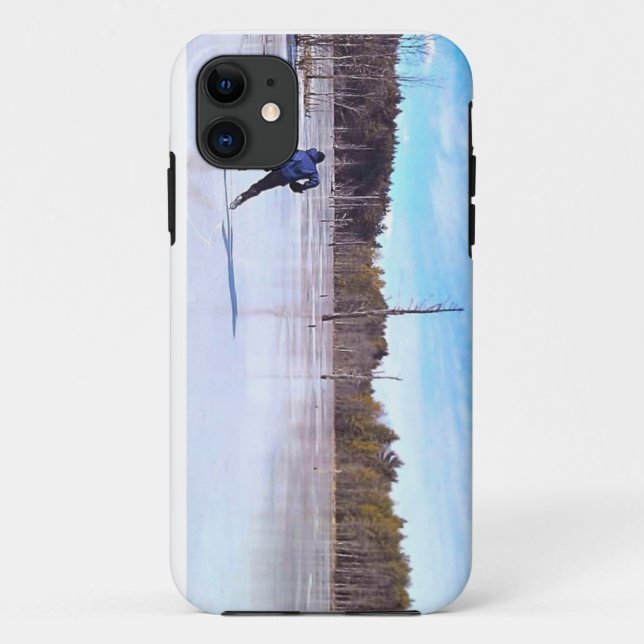 Capa Para iPhone 11 Hóquei da lagoa (Verso)