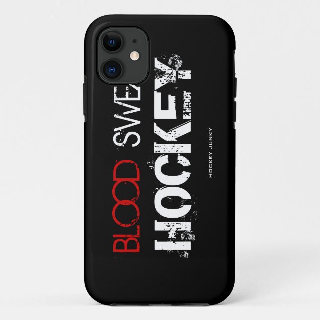 CAPA PARA iPhone 11 HÓQUEI DO SUOR DO SANGUE (Verso)