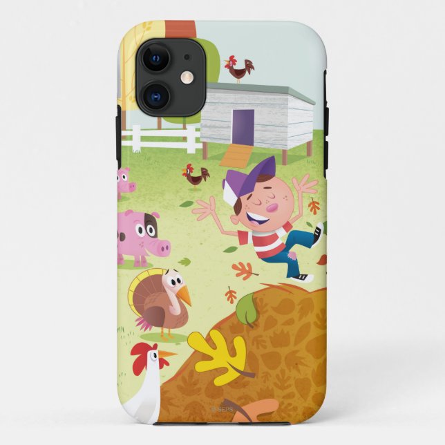 Capa Para iPhone 11 Hora de contar - o pátio (Verso)