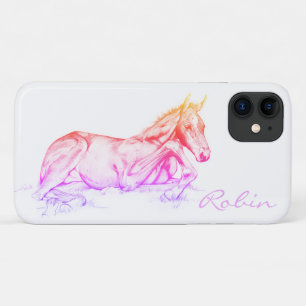 Capa Para iPhone 11 Hora silenciosa (arco-íris)