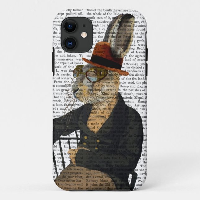 Capa Para iPhone 11 Horatio Hare em Cadeira (Verso)