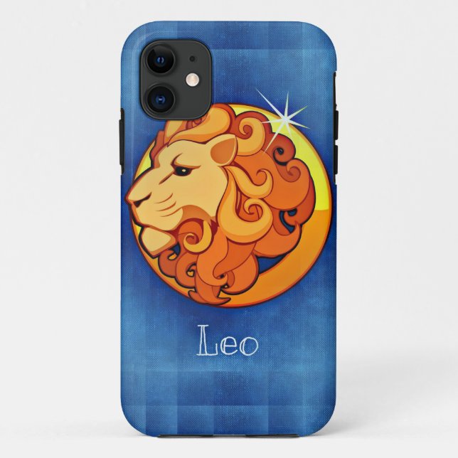 Capa Para iPhone 11 horóscopo leo (Verso)