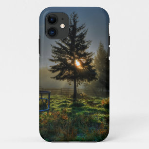 Capa Para iPhone 11 Horse Ranch Sunrise Nature Foto