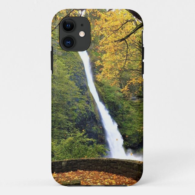 Capa Para iPhone 11 Horsetail Falls, OR (Verso)