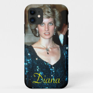 Capa Para iPhone 11 HRH Princesa Diana Viena 1986