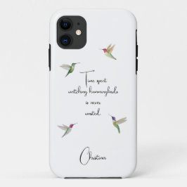 Capa Para iPhone 11 Hummingbird Personalizado