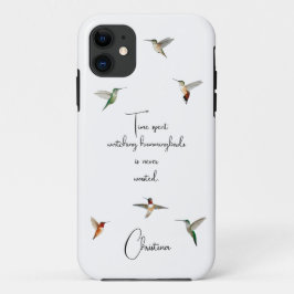 Capa Para iPhone 11 Hummingbird Personalizado