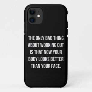 Capa Para iPhone 11 Humor de Preparação - Corpo vs Rosto - Giro Novida
