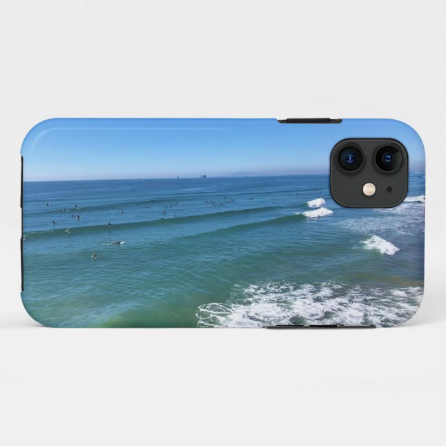 Capa Para iPhone 11 Huntington Beach, Califórnia (Verso (horizontal))
