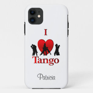 Capa Para iPhone 11 I Heart Tango Personalizado