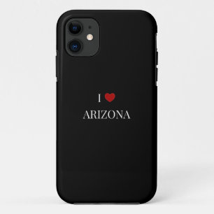 Capa Para iPhone 11 "I Love Arizona"