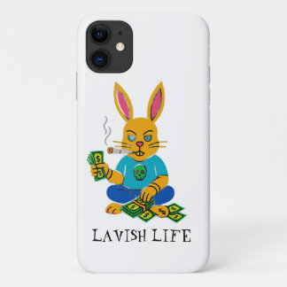 Capa Para iPhone 11 I Phone 11 Bad Bunny X Lavish Life Phone Case
