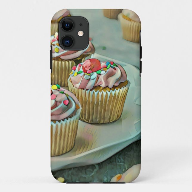 Capa Para iPhone 11 Ice cream cake (Verso)