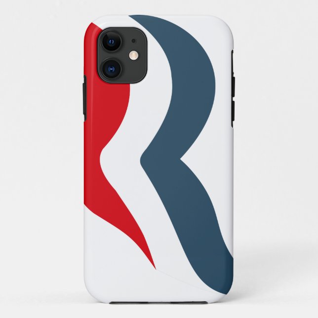 Capa Para iPhone 11 Ícone de Romney (Verso)