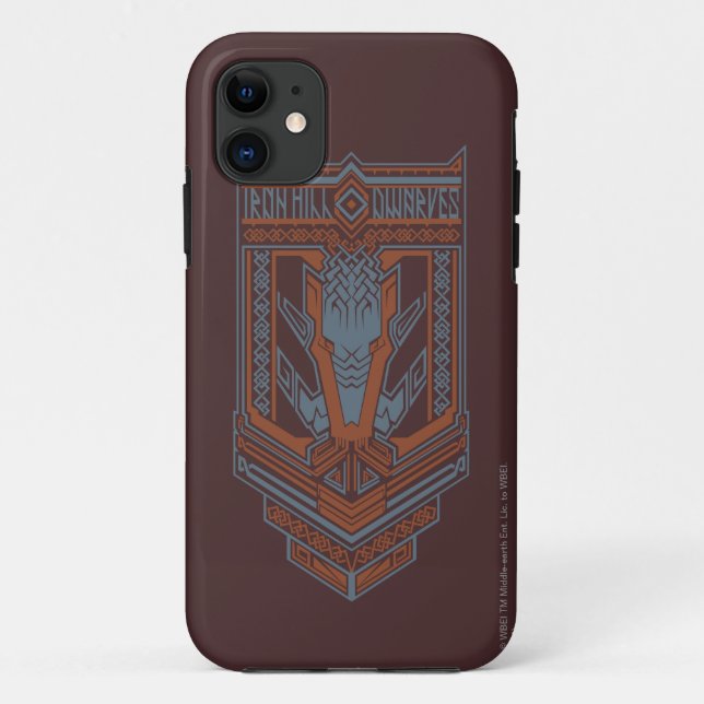 Capa Para iPhone 11 Ícone do Escudo Ironhill Dwarves (Verso)