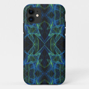 Capa Para iPhone 11 ID personalizada de gabinete do iPhone 5 azul, ver
