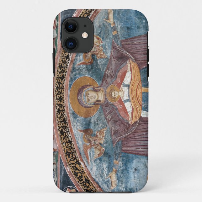 Capa Para iPhone 11 Igreja Ortodoxa Sérvia, e um local da UNESCO, 2 (Verso)