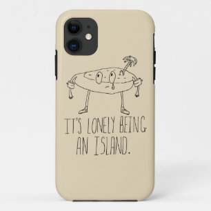 Capa Para iPhone 11 Ilha dos desenhos animados
