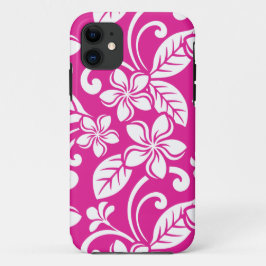 CAPA PARA iPhone 11 ILHA PLUMERIA (PINCO QUENTE)