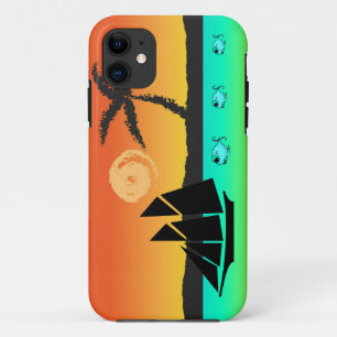Capa Para iPhone 11 Ilha Sunset