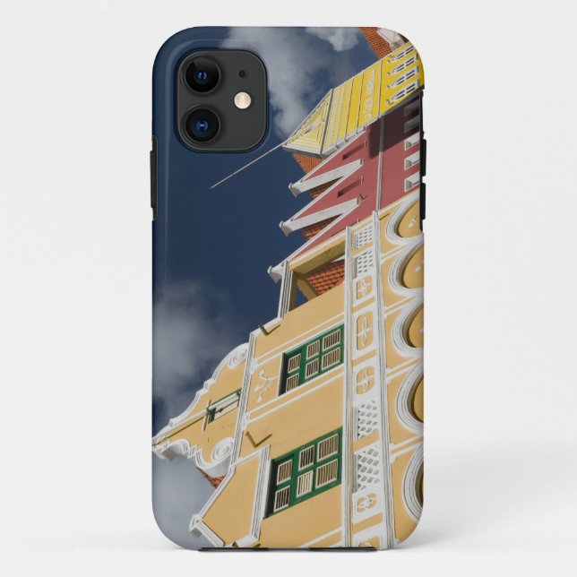 Capa Para iPhone 11 Ilhas ABC, CURACAO, Willemstad: Punda (Verso)