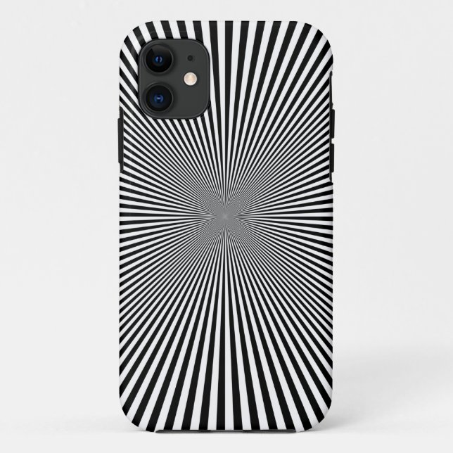 Capa Para iPhone 11 ilusão óptica (Verso)