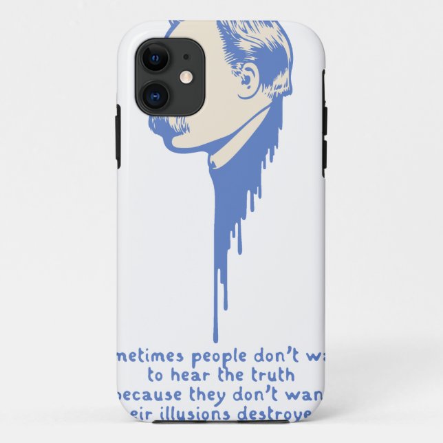 Capa Para iPhone 11 Ilusões Nietzsche (Verso)