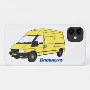 Capa Para iPhone 11 Ilustração de carrinha de entrega