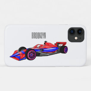 Capa Para iPhone 11 Ilustração de desenho animado de automóveis de cor