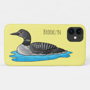 Capa Para iPhone 11 Ilustração de desenho animado de aves soltas