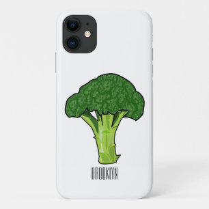 Capa Para iPhone 11 Ilustração de desenho animado de brócolis