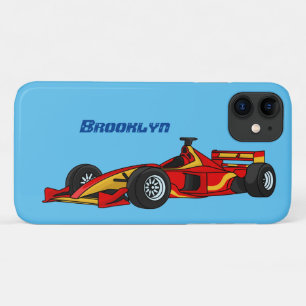 Capa Para iPhone 11 Ilustração de desenho animado de carros de alta ve