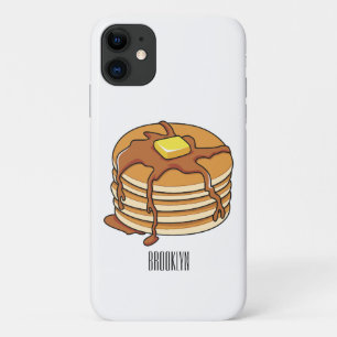 Capa Para iPhone 11 Ilustração de desenho animado de Pancake