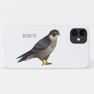 Capa Para iPhone 11 Ilustração de desenho animado de pássaros falcões